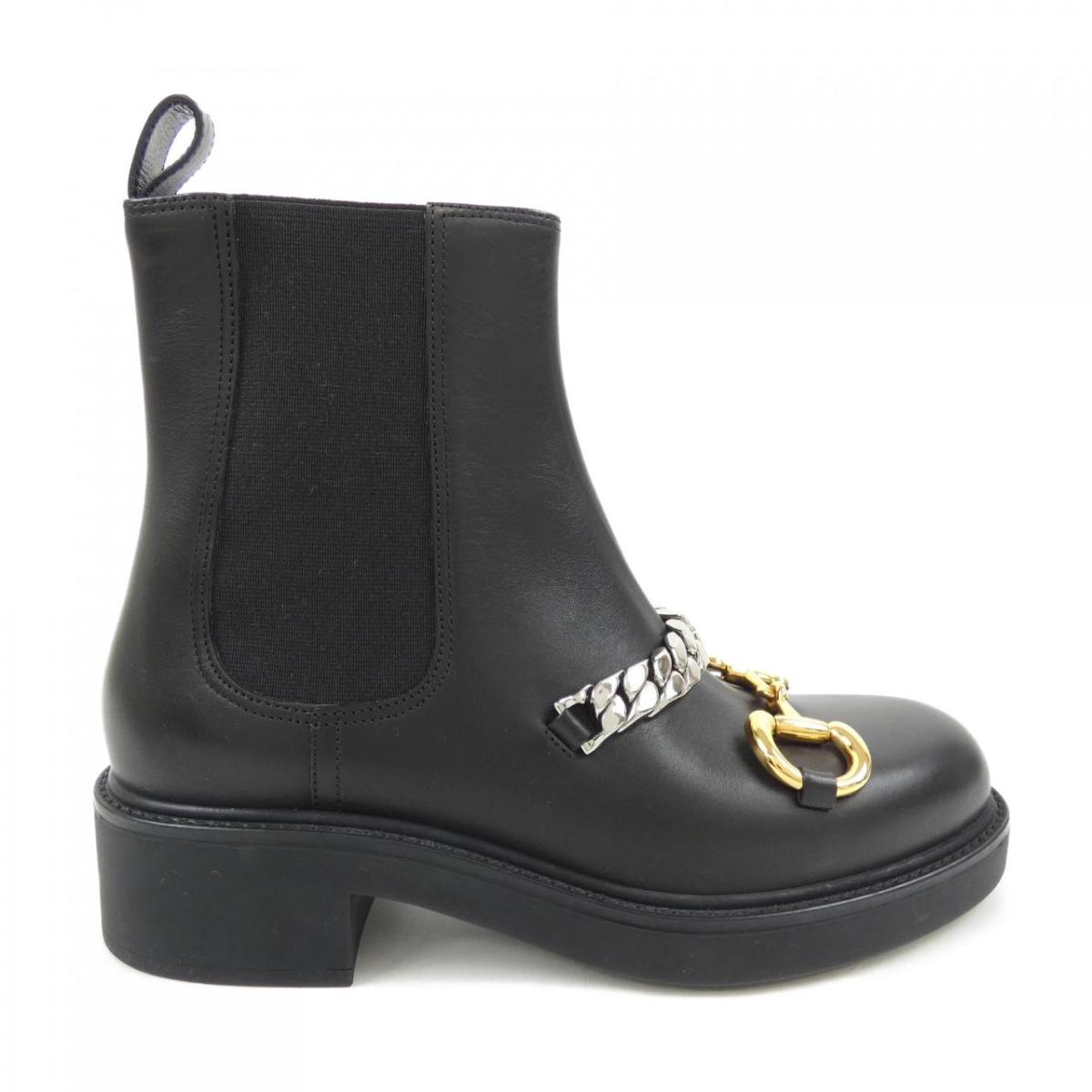 グッチ GUCCI チェルシー 670393 ブーツ【中古】