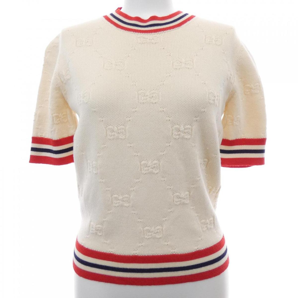 楽天市場】GUCCI GG JACQUARD BORDER KNIT Size-XL 496458-X9107