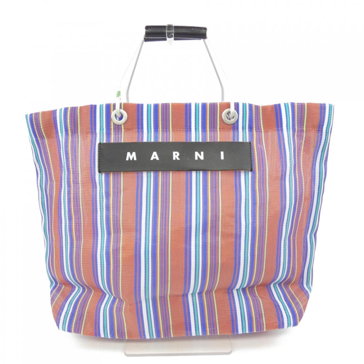 マルニ MARNI MARNI MARKETストライプバッグ SHMHR08A0 BAG【中古】 10,658円