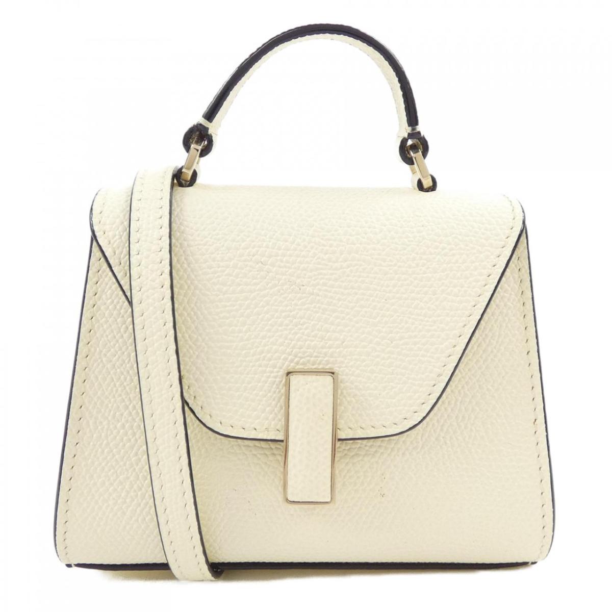 ヴァレクストラ VALEXTRA イジィデベルト ISIDE BELT SGES0061028LOCPL99 BAG【中古】