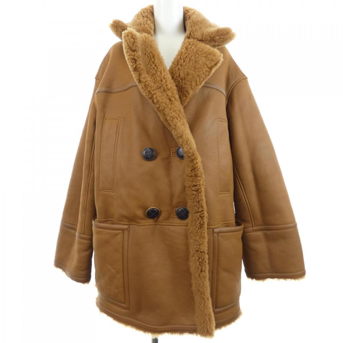 ロロピアーナ Loro Piana FAM4478 ムートンコート【中古】