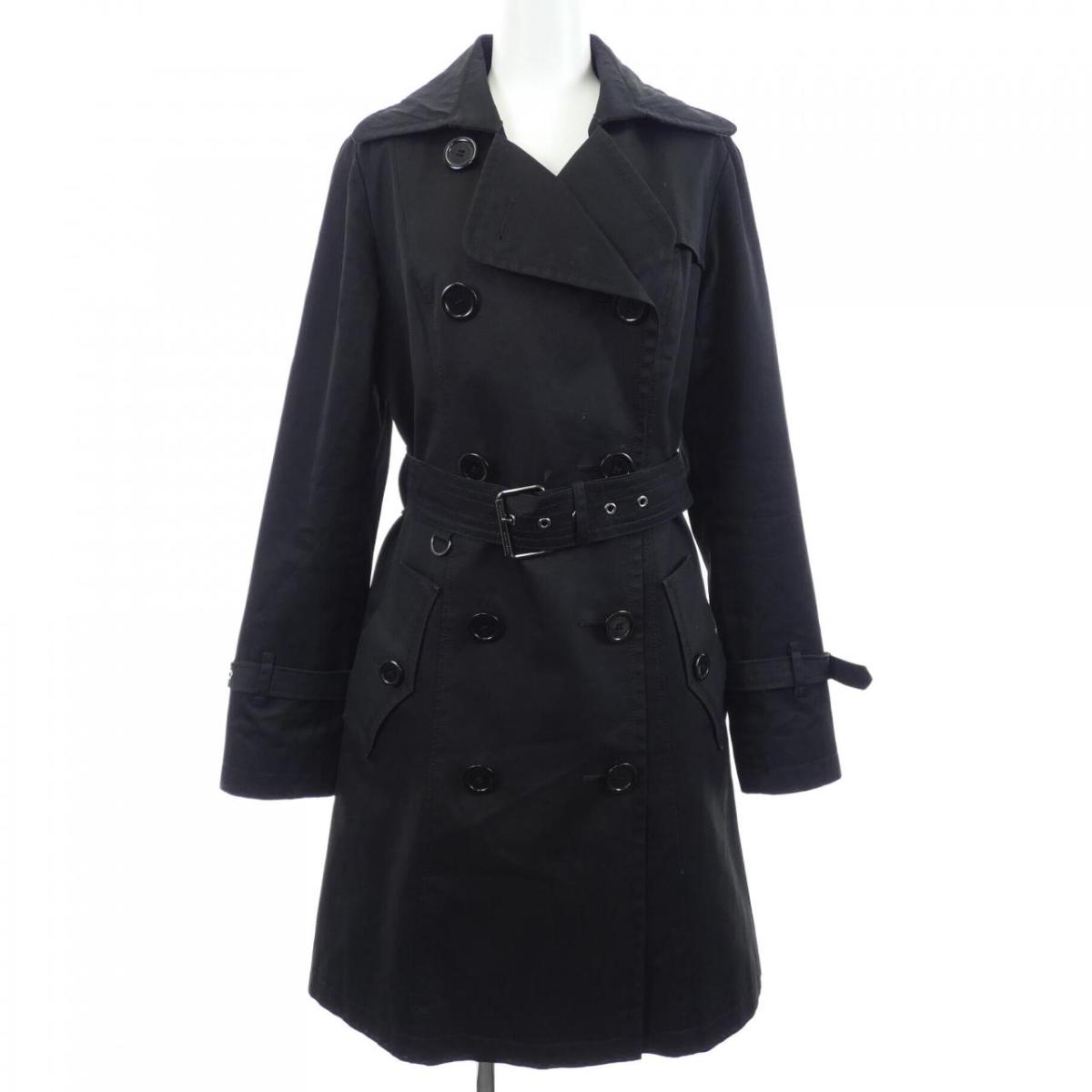 バーバリーブルーレーベル BURBERRY BLUE LABEL 厚地の外套【中古】 レディースファッション-コート・ジャケット