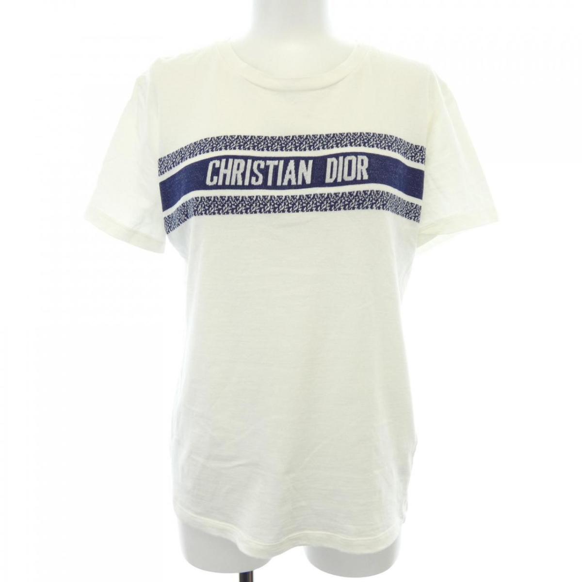 クリスチャンディオール CHRISTIAN DIOR シグネチャーバンド ESSENTIALS 143T04A4043 Tシャツ【中古】