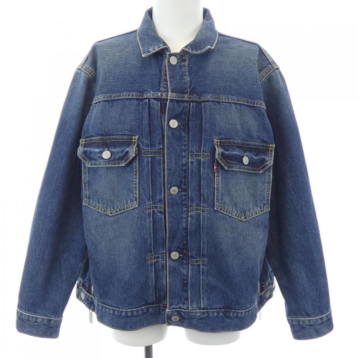 楽天市場】【中古】sacaiマルチポケット バッグ ドッキング デニム