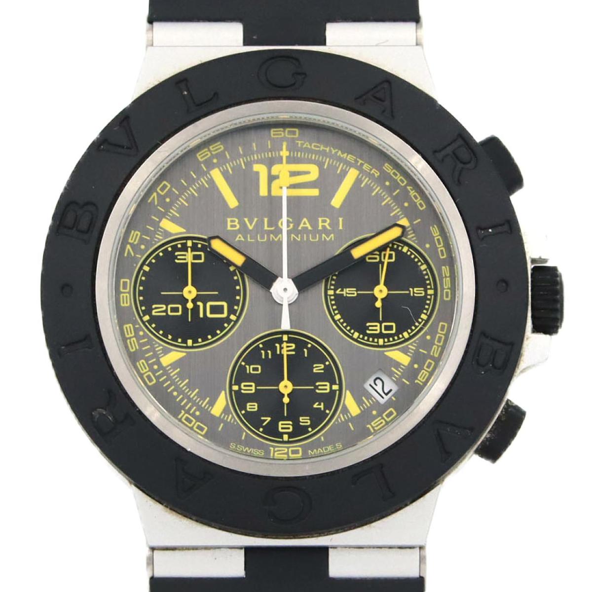 ブルガリ アルミニウム グランツーリスモ LIMITED BB41ATCH/103893 アルミニウム 自動巻【中古】 204,300円