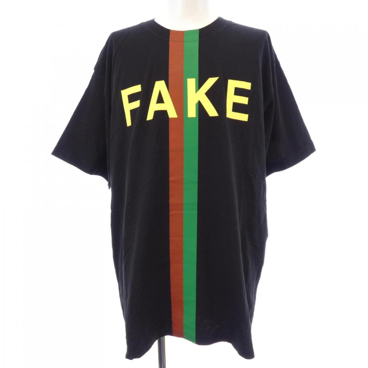 グッチ GUCCI FAKE NOT 616036 XJCXX ティーシャツ【中古】 トップス-メンズファッション