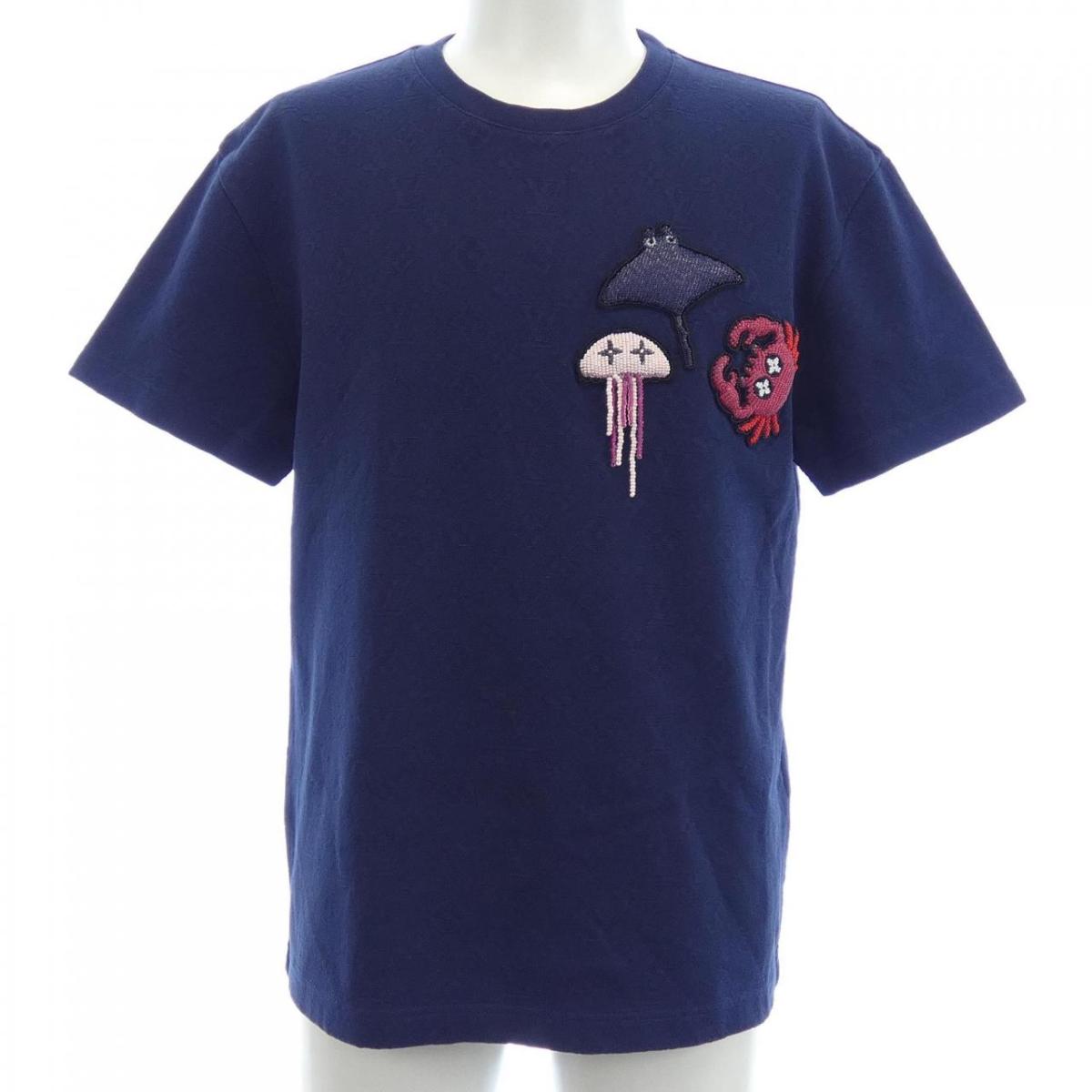 ルイヴィトン LOUIS VUITTON ビーズアニマルアンドモノグラム HLY11WDG1 Tシャツ【中古】