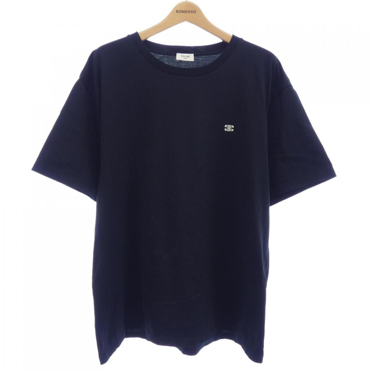 セリーヌ CELINE トリオンフ ルーズTシャツ 2X04I671Q Tシャツ【中古】