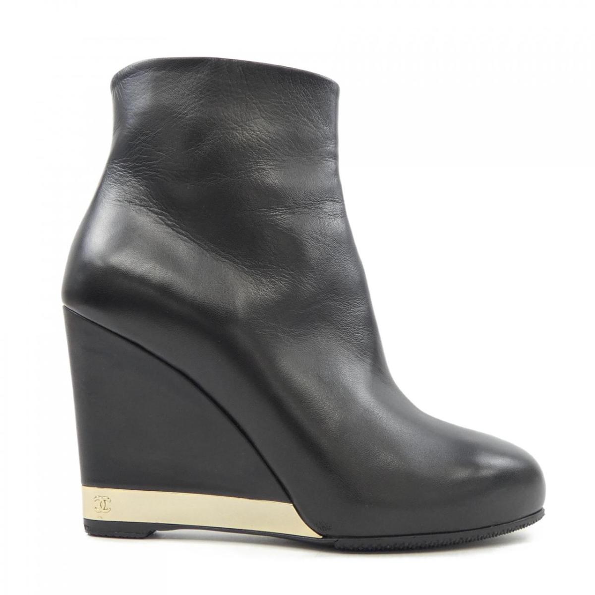 シャネル CHANEL ショートブーツ SHORT BOOTS G31302X01000 ブーツ【中古】