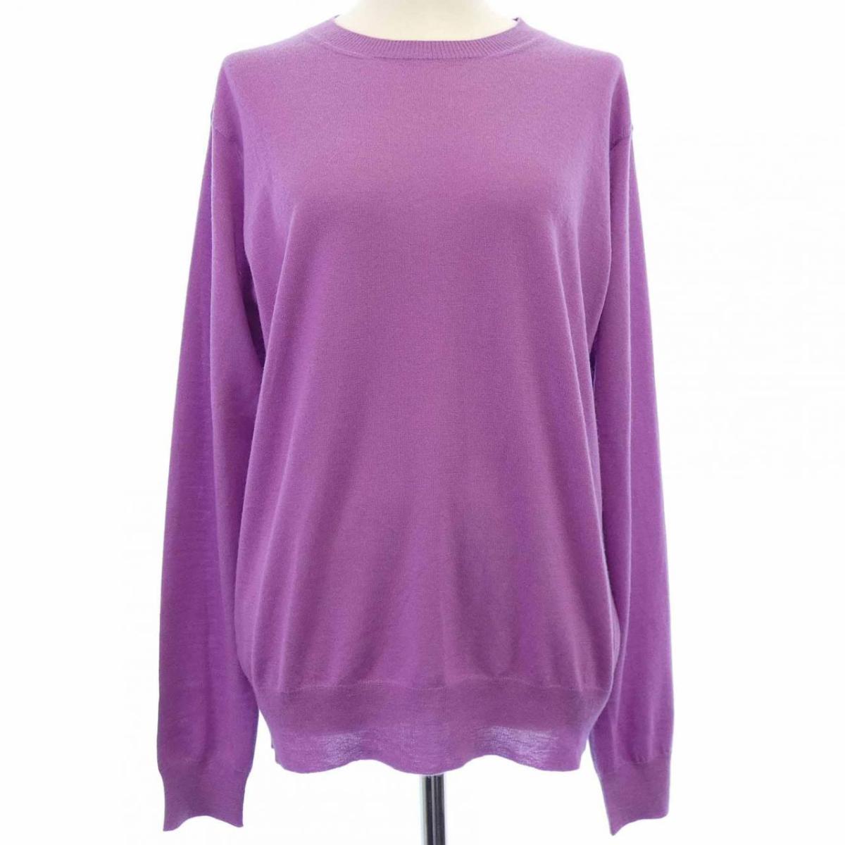プラダ PRADA トーナルトライアングルロゴ P24D2P SOOO 10LJ ニット【中古】|KOMEHYO ONLINESTORE 店