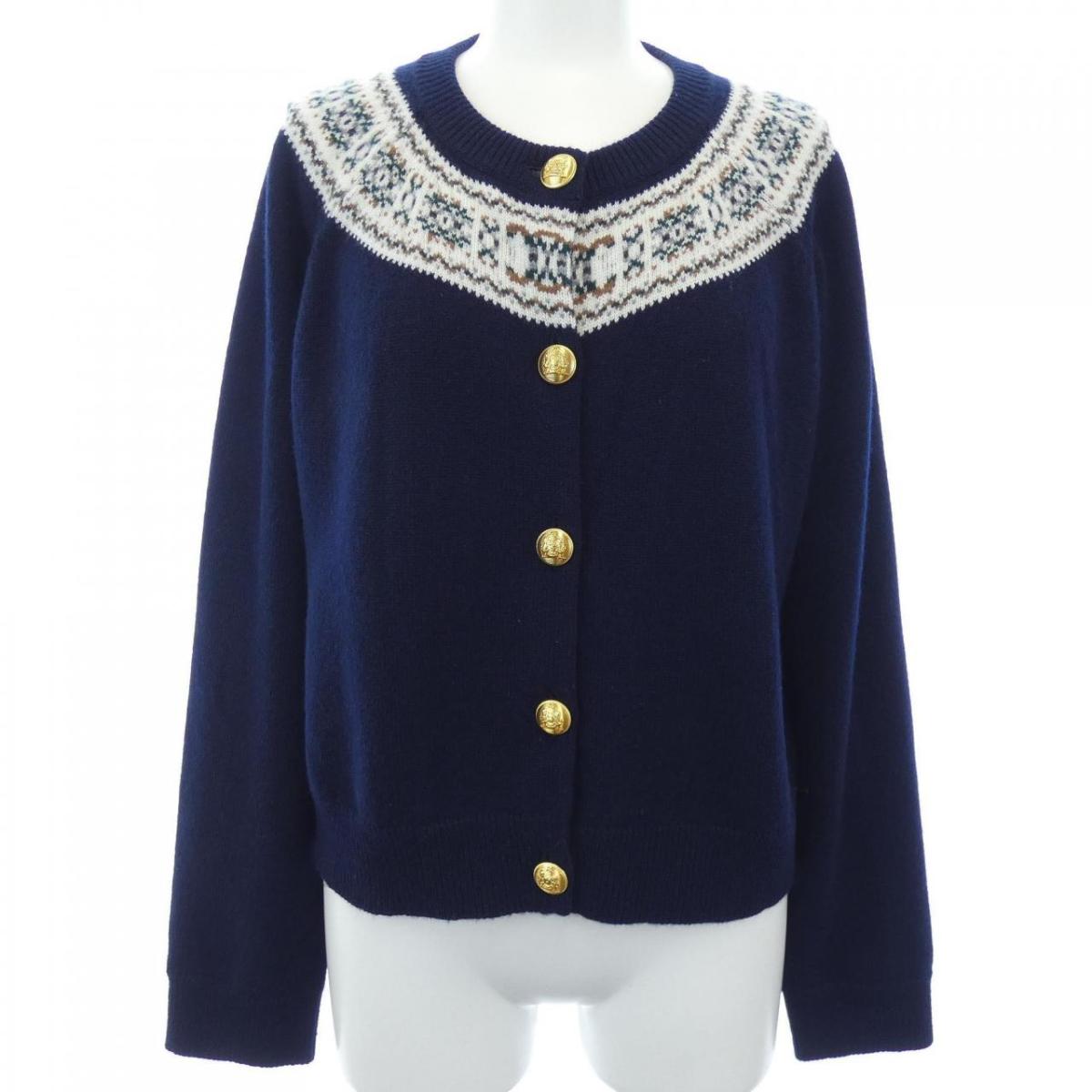 楽天市場】CELINE 19aw ARGYLE MOHAIR CARDIGAN Size-S 2A584382D