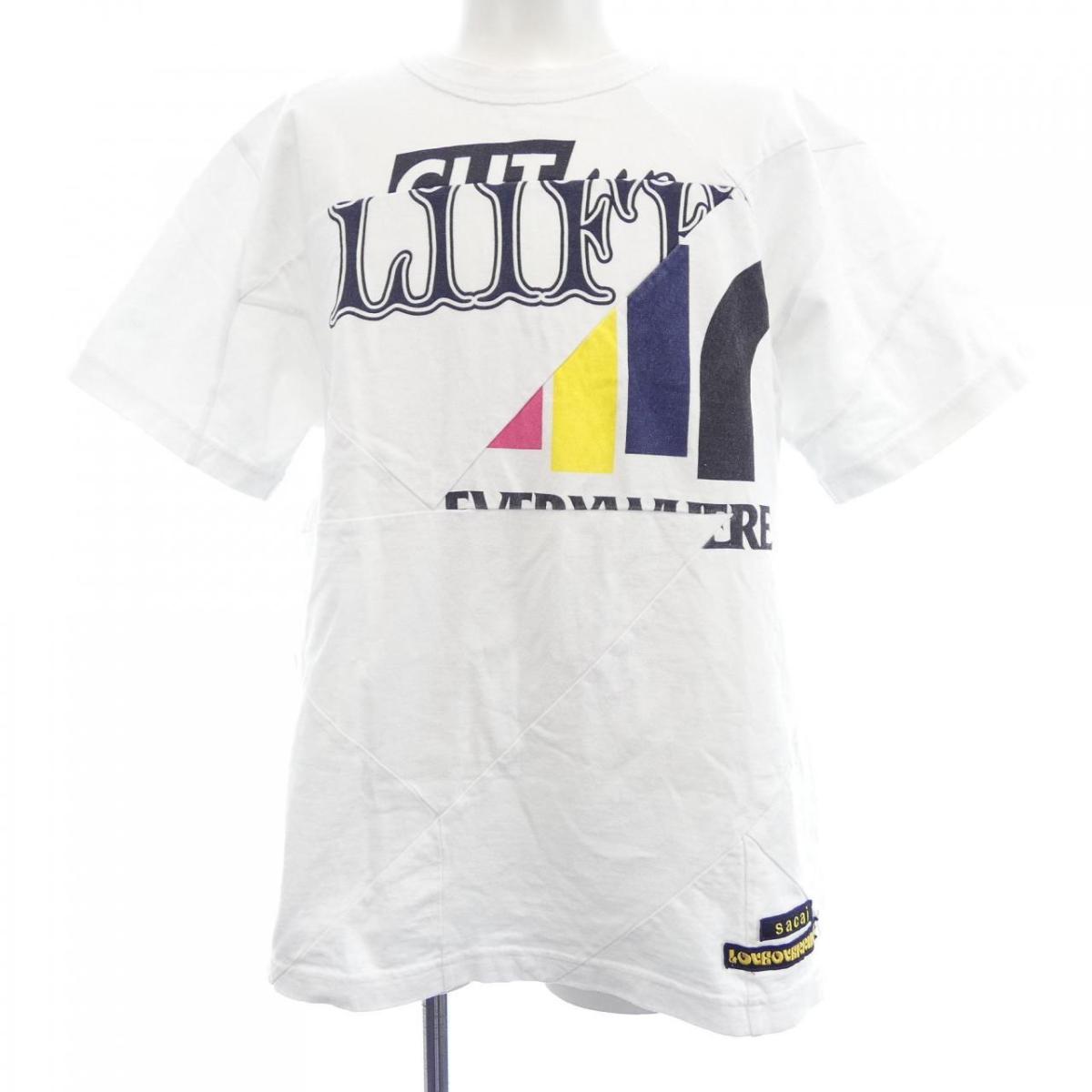 サカイ SACAI 21-0178S Tシャツ【中古】