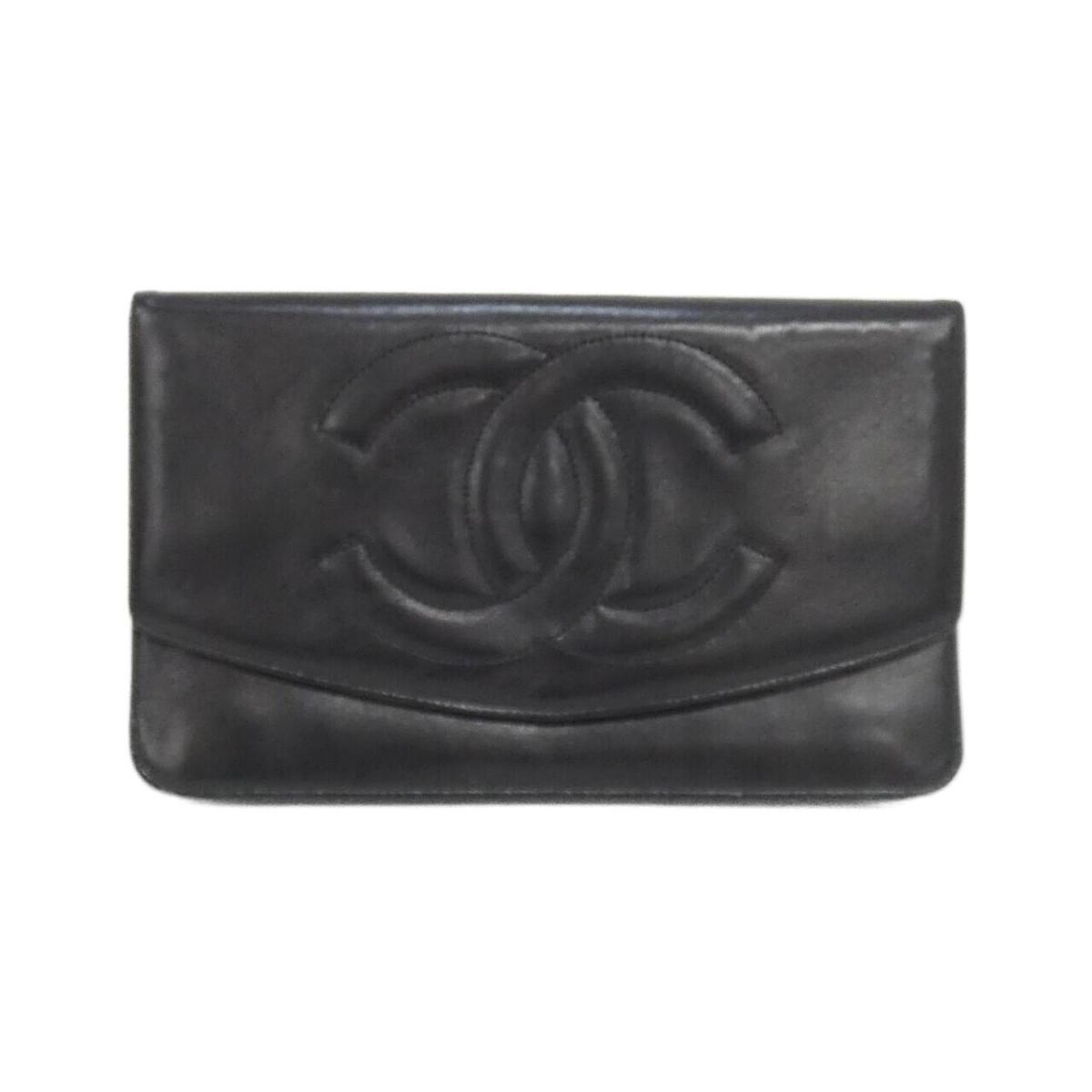 【ヴィンテージ】シャネル タイムレスCC ライン 01434 財布【中古】 49,320円