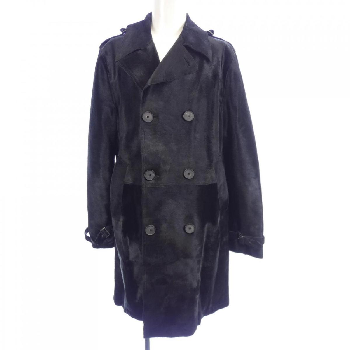 バーバリーロンドン BURBERRY LONDON レザーコート【中古】