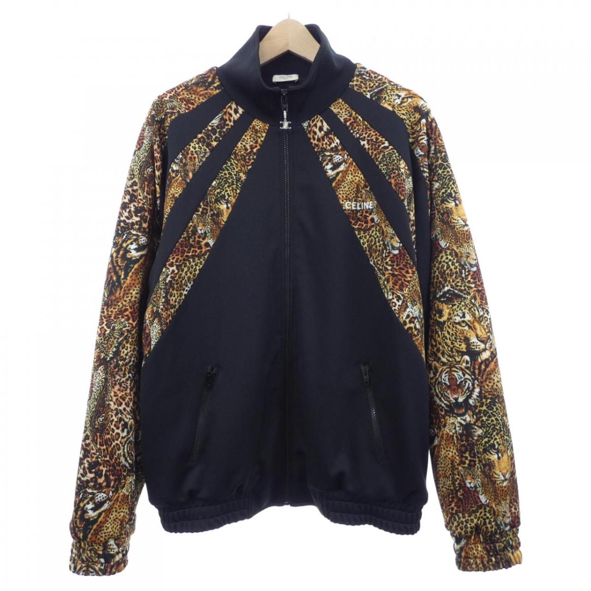 楽天市場】【中古】 CELINE セリーヌ ロゴ テディ ジャケット ブルゾン