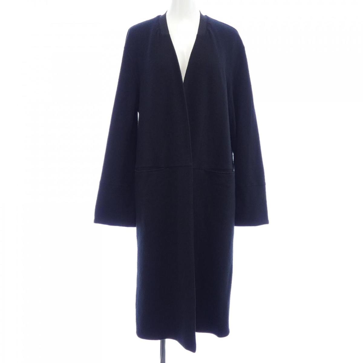 美品 DES PRES ゴートレザーロングコート レディース36 ベージュ 2889900000042399-1.jpg