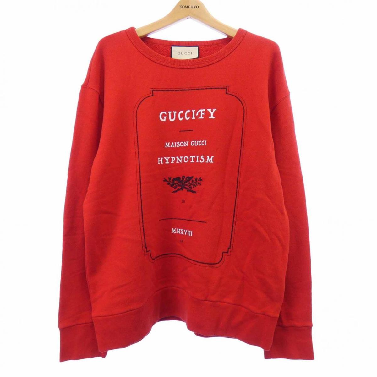 楽天市場】GUCCI SEXINESS CREW SWEAT Mサイズ 563972-XJCK2 グッチ