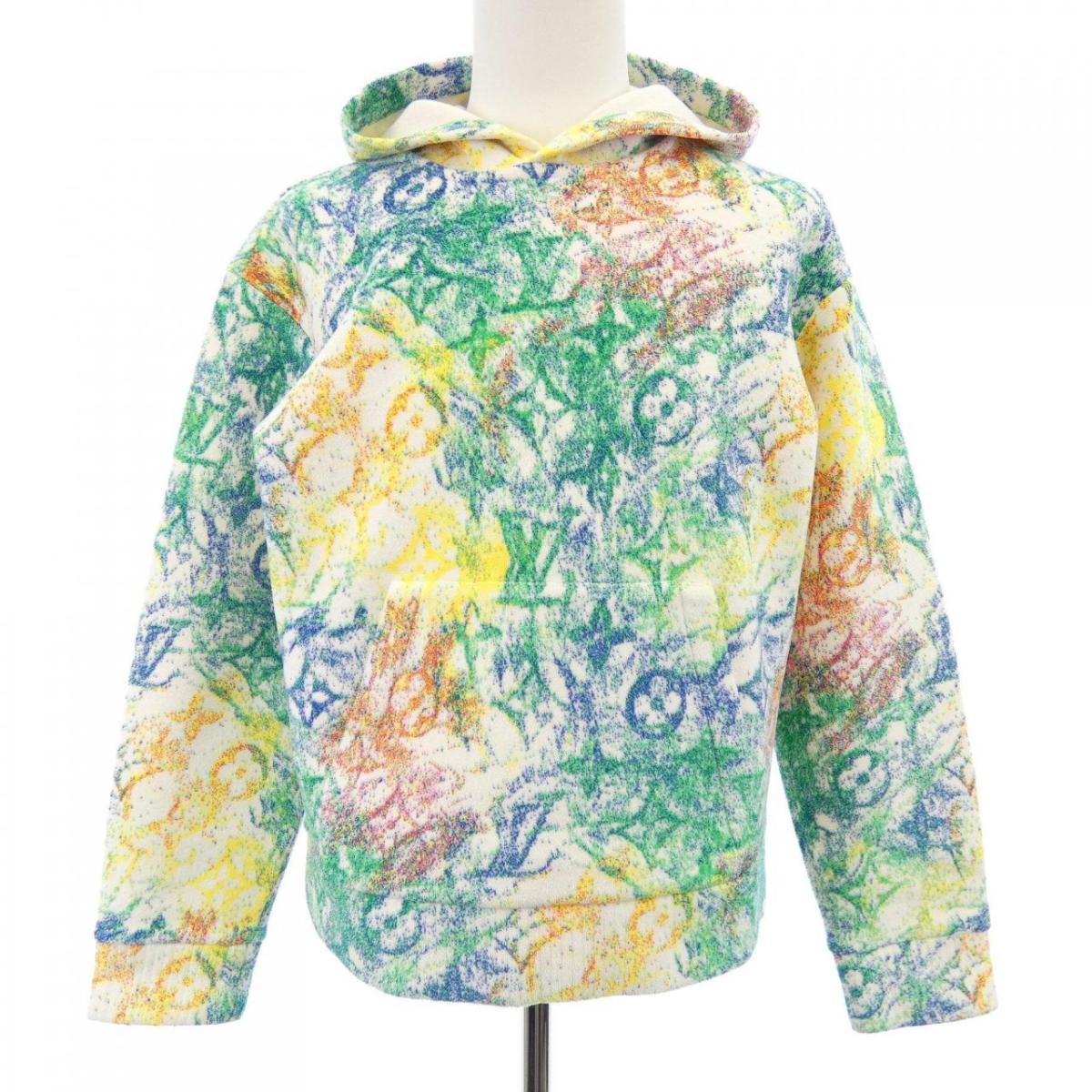 ルイヴィトン LOUIS VUITTON ベルベットパステルモノグラム HKY18WZMJ パーカー【中古】