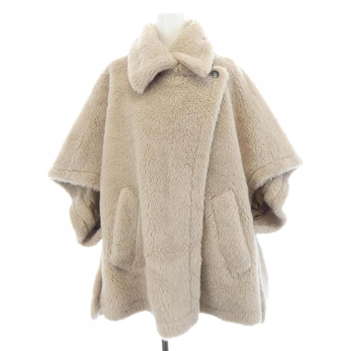 マックスマーラ Max Mara 473610 テディベア TEBE ケープ【中古】