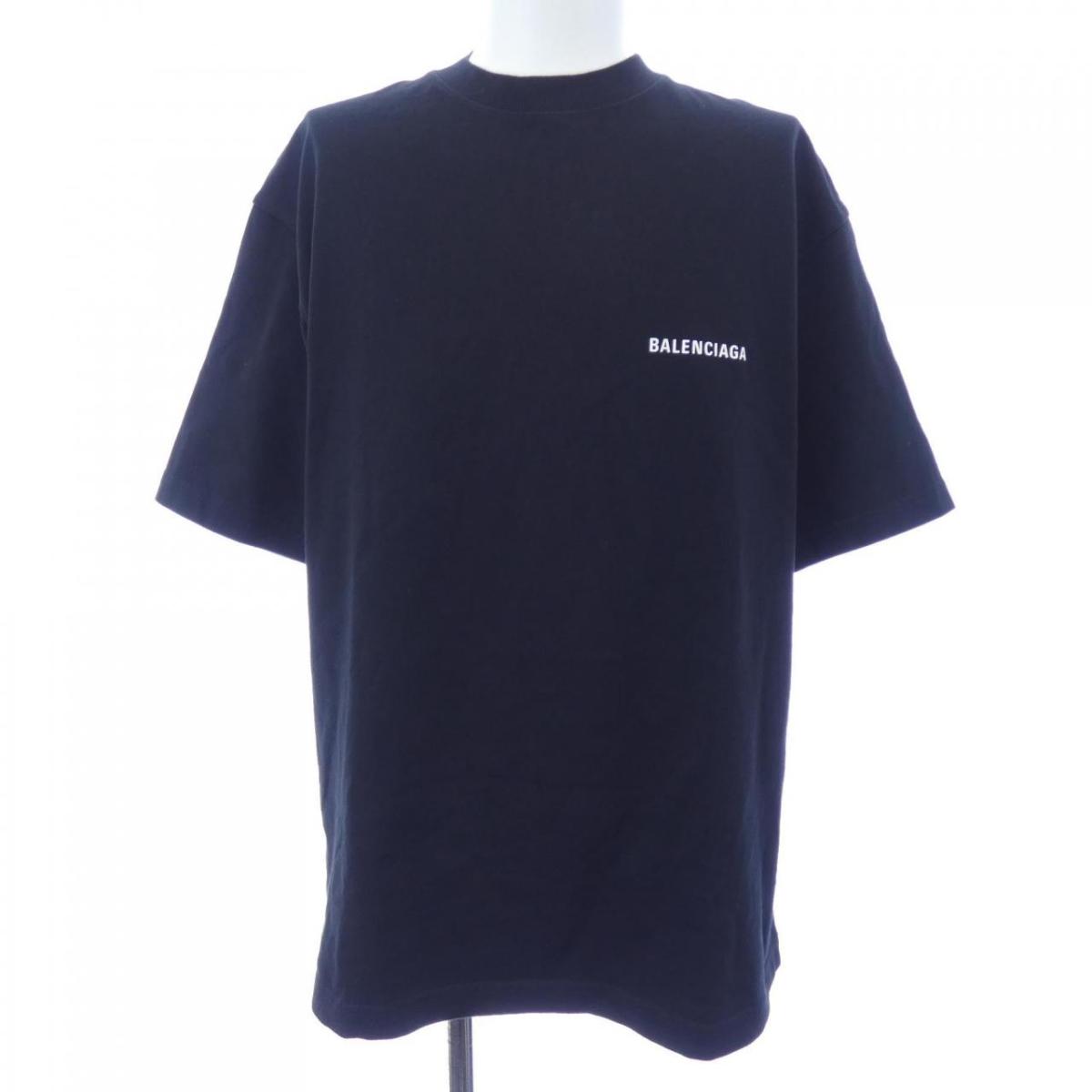 新品BALENCIAGA ネイビー 半袖Tシャツ 楽天市場】BALENCIAGA バレンシアガ WARDROBE Tシャツ 半袖 ロゴ