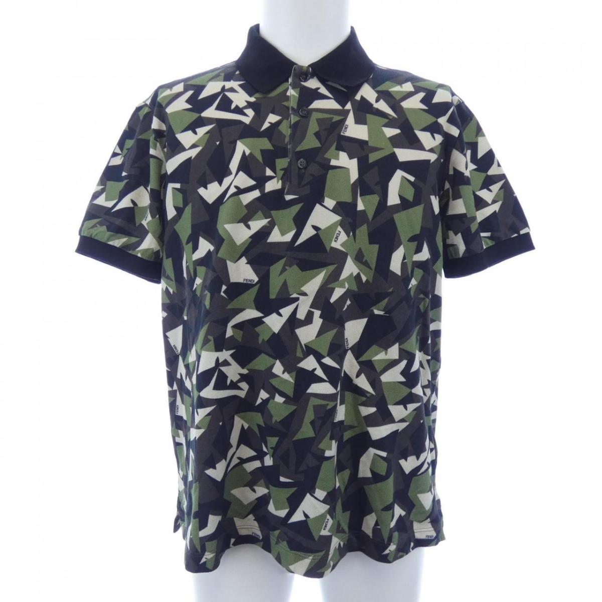 楽天市場】【美品】FENDI JEANS / フェンディズッカ柄 半袖 ポロシャツ