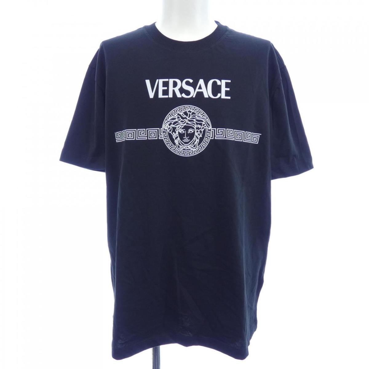 新品】特価 ヴェルサーチ VERSACE バロック柄Tシャツ M 紙タグ付き 