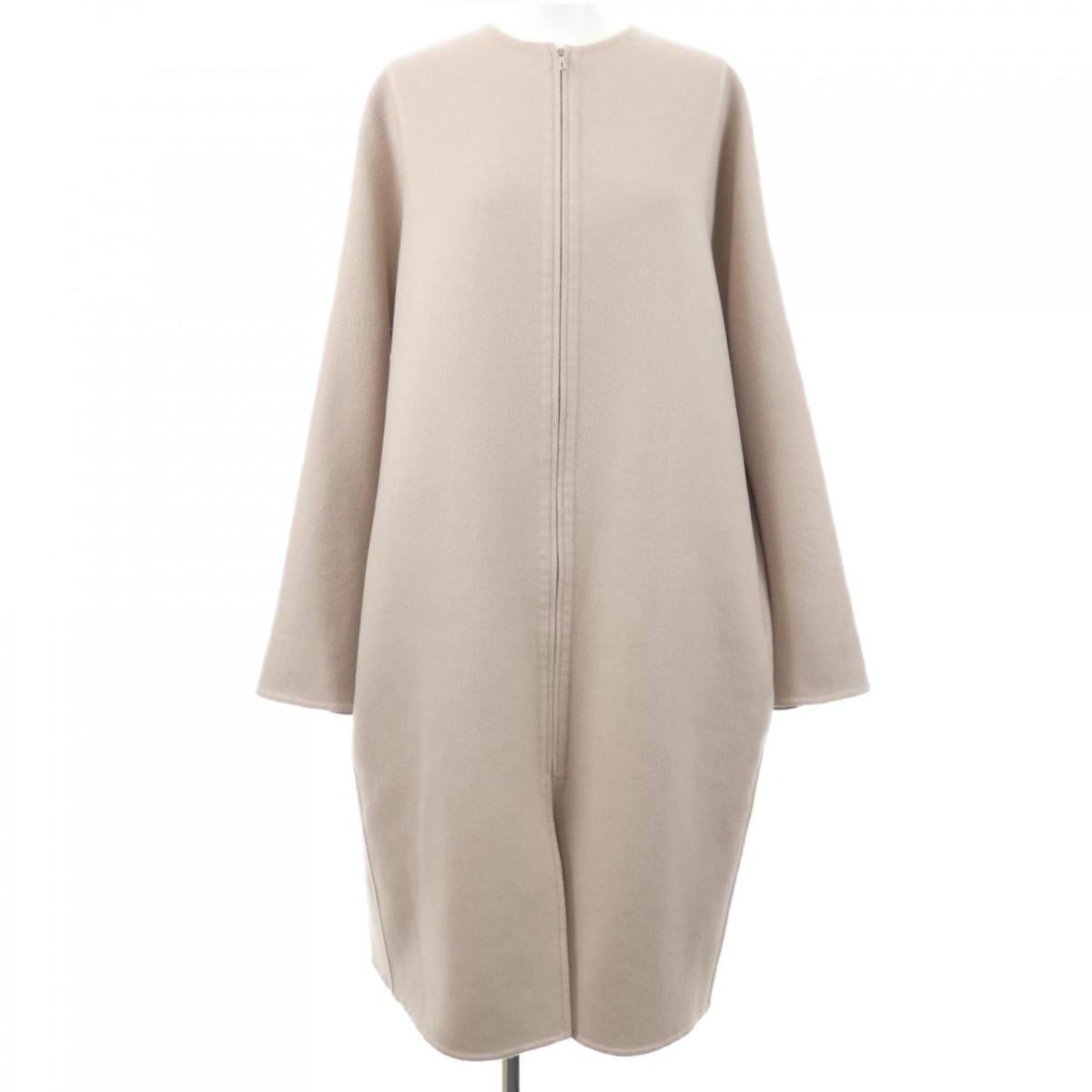 楽天市場】【エルメス】Hermes 20年 カシミヤ100% セリエボタン ロング