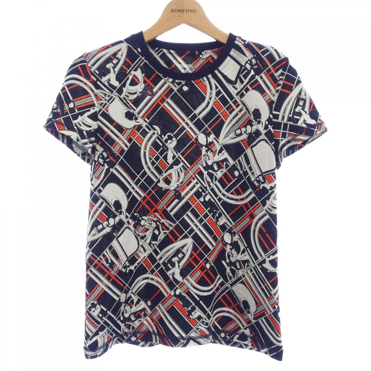 エルメス HERMES EN DESORDRE ET CHAINES 3H4619DX Tシャツ【中古】｜KOMEHYO ONLINESTORE 店