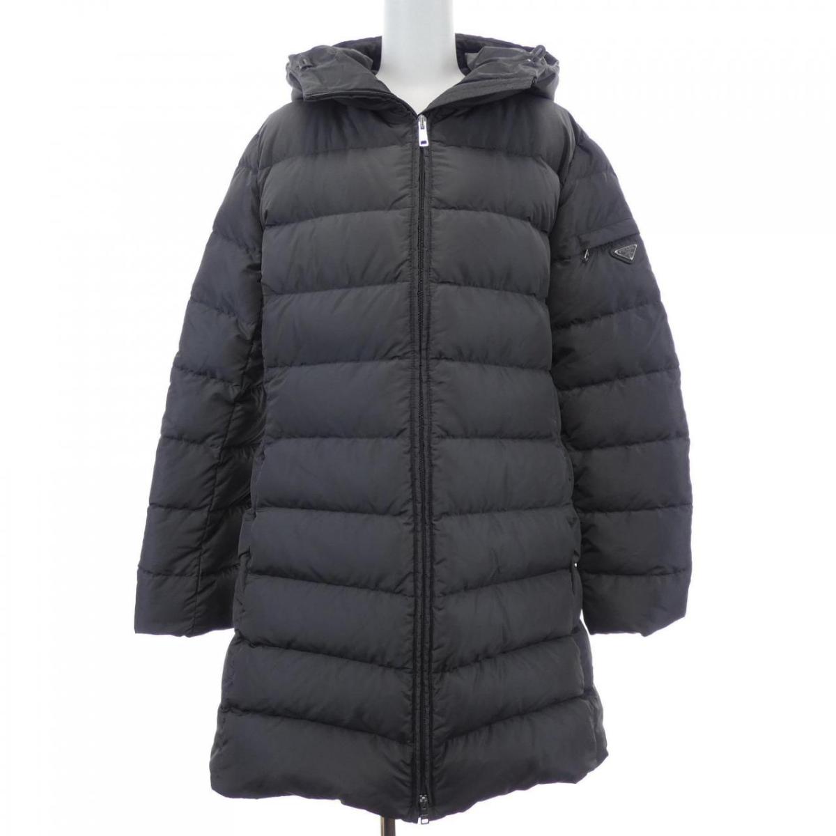 楽天市場】プラダ Prada 290364 ベルト付きダウンコート サイズ：42