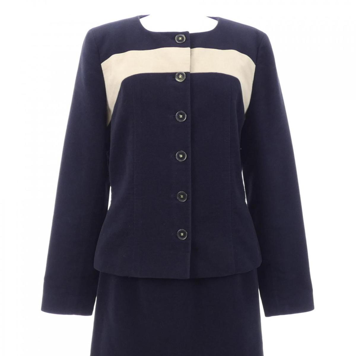 【ヴィンテージ】シャネル CHANEL P15639V08478 背広【中古】