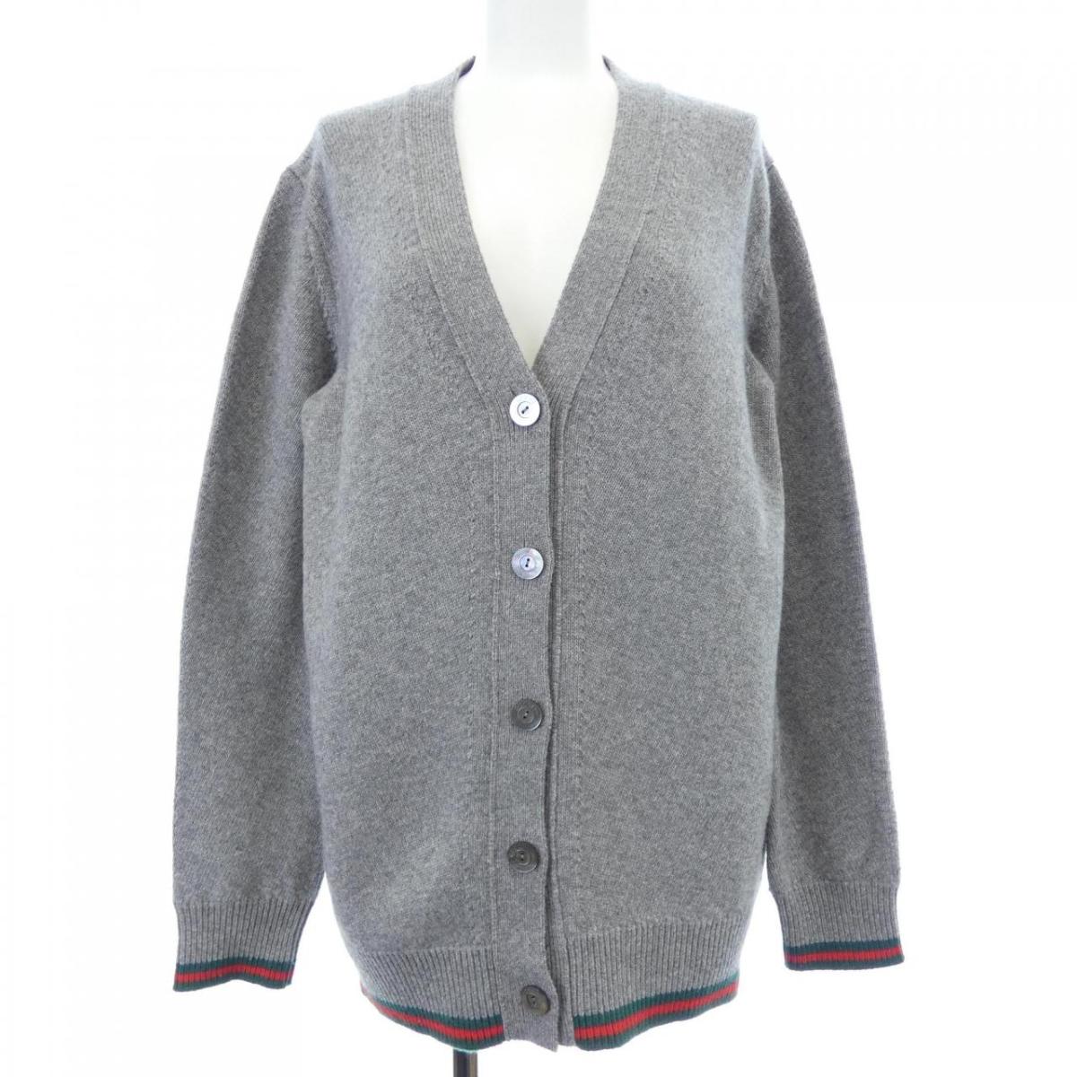 グッチ GUCCI ウェッブ 縞模様 813834 XKEJC ジレー【中古】
