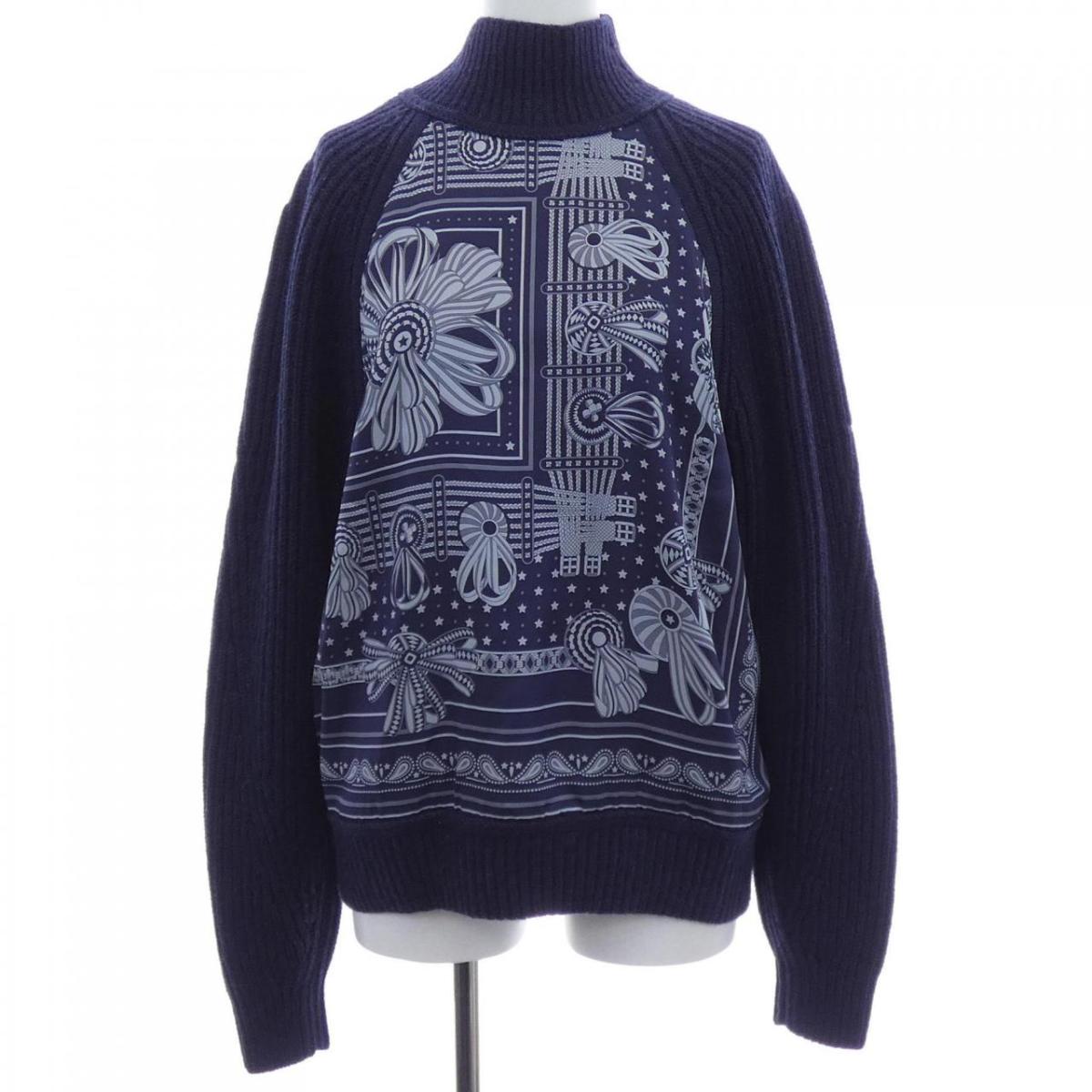 エルメス HERMES 馬のリボン飾り *07-7754ツイルレーヌ ニット【中古】｜KOMEHYO ONLINESTORE 店