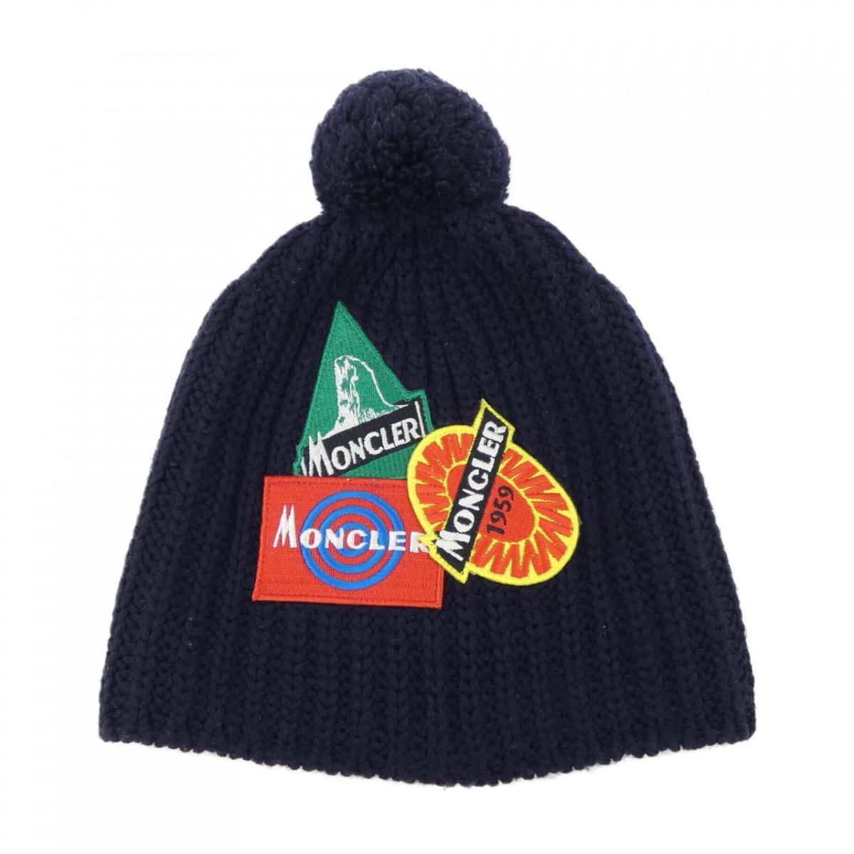 モンクレール MONCLER BERRETTO ニットキャップ【中古】