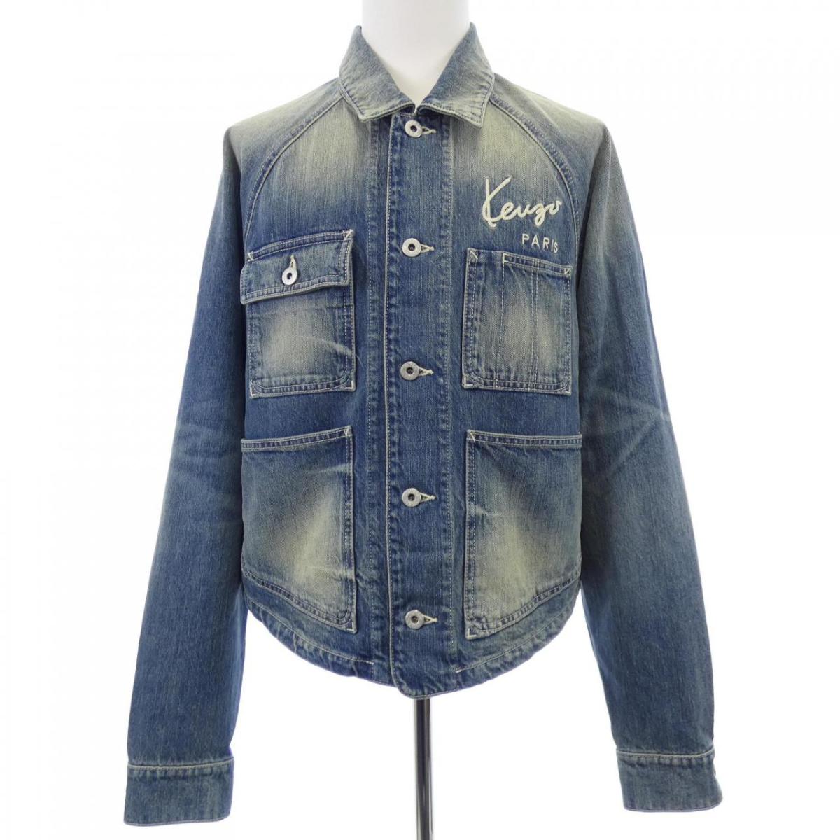 楽天市場】KENZO ケンゾー ジャケット デニムジャケット ブラック系 黒