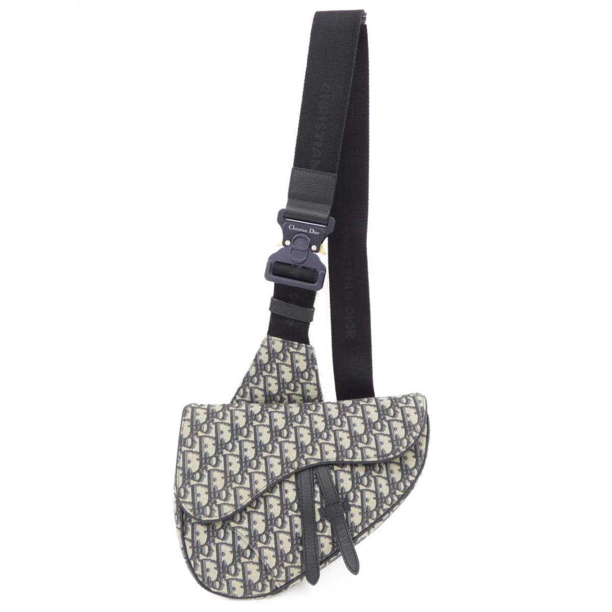 クリスチャンディオール DIOR サドル御徒面子 オブ西洋葱 BAG【中古】