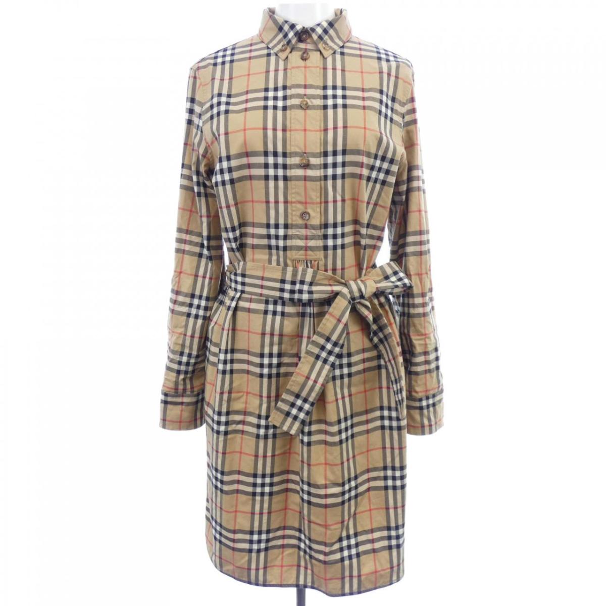 楽天市場】BURBERRY バーバリー/ニット長袖ワンピース/8022447/AB