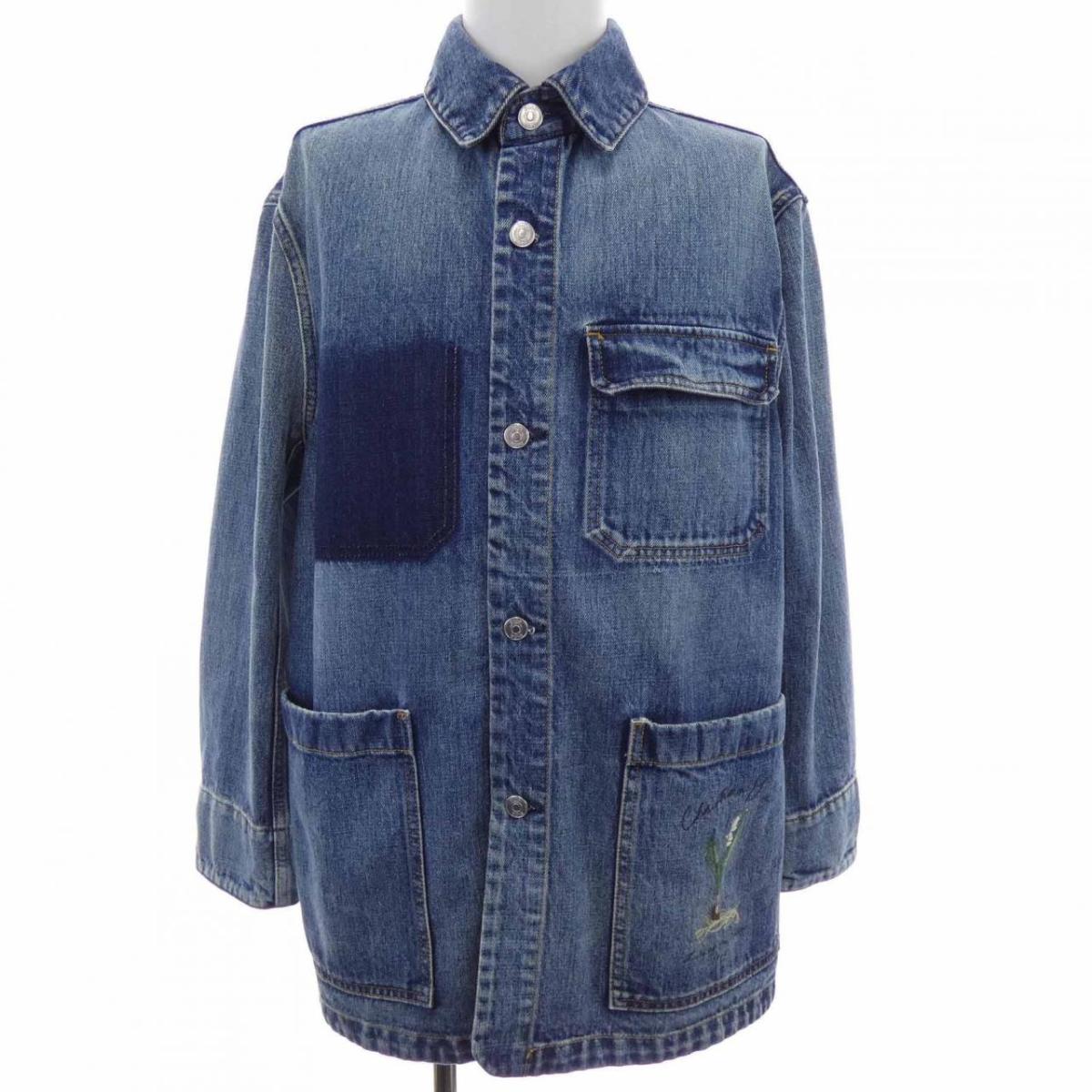 楽天市場】Dior Patched Denim Jacket 863C414M4209 ディオール パッチ