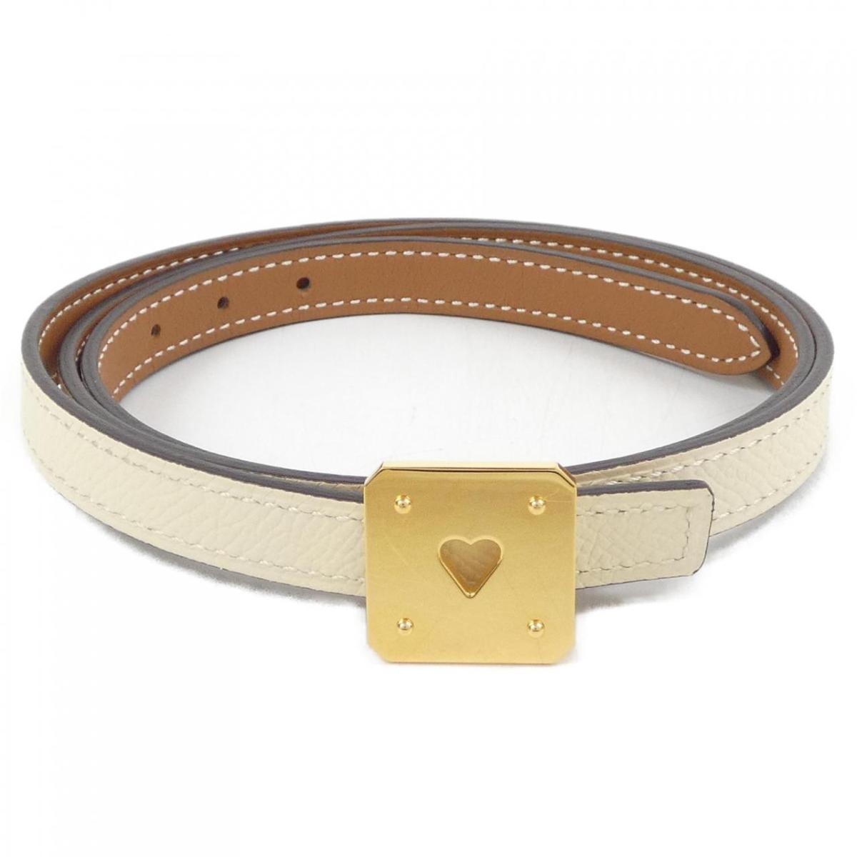 エルメス HERMES AS DE COEUR アス ドゥ クール 13mm リバーシブル BELT【中古】 48,360円