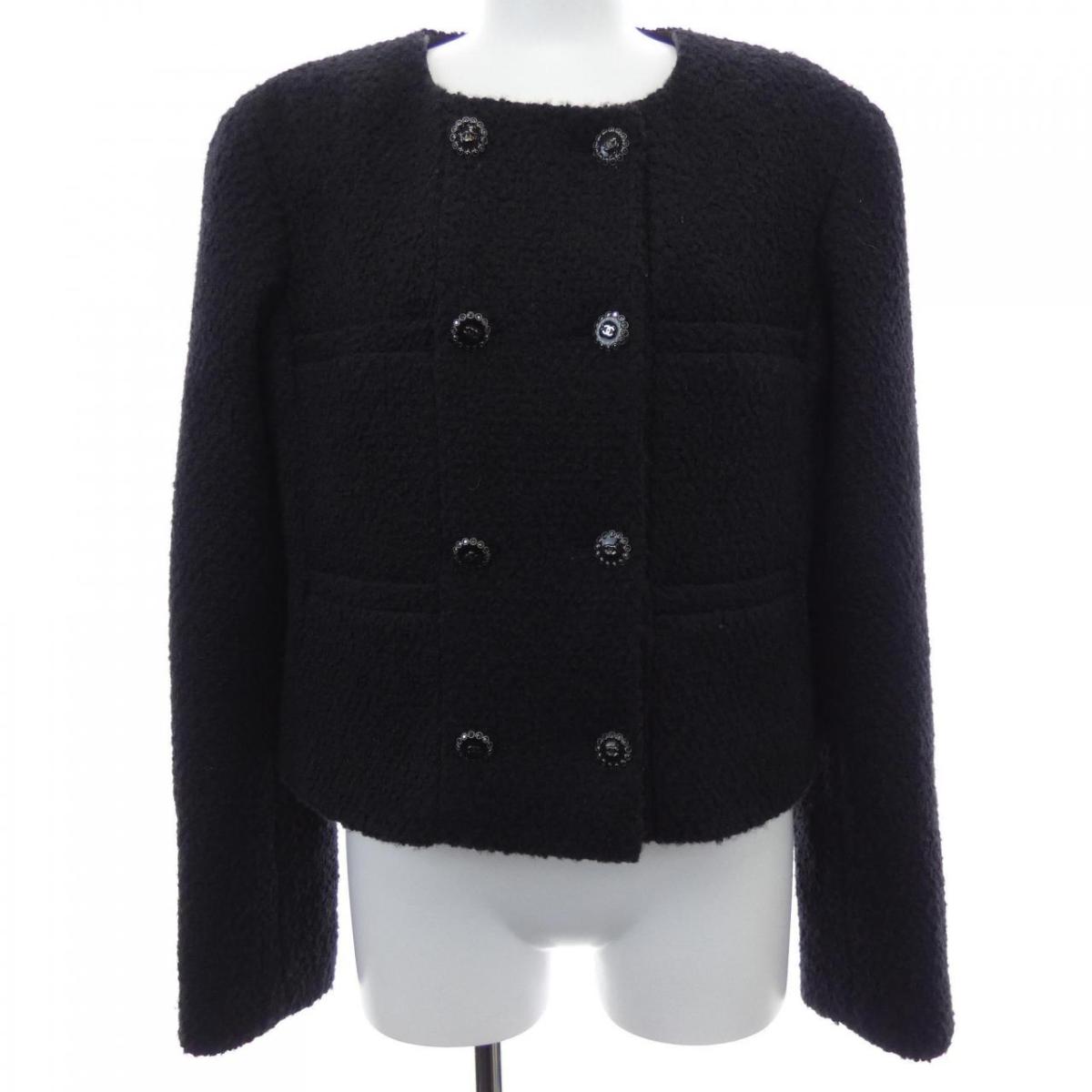シャネル CHANEL LOOK11 P80501V72438 25K ノーカラージャケット【中古】