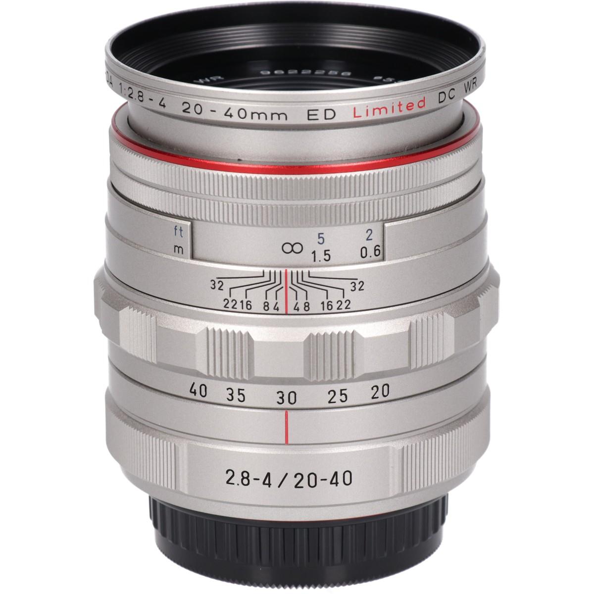 ＨＤ　ＤＡ２０－４０ｍｍ　Ｆ２．８－４　ＥＤ　ＬＩＭＩＴＥＤ　ＤＣ　ＷＲ　　ＳＩＬＶＥＲ【中古】
