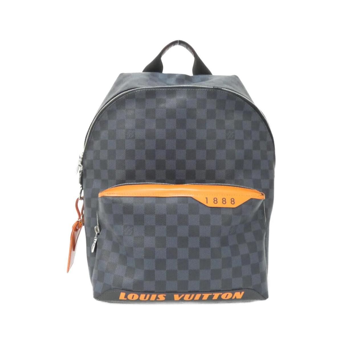 ルイヴィトン ダミエ コバルト レース ディスカバリー バックパック N40157 リュックサック【中古】