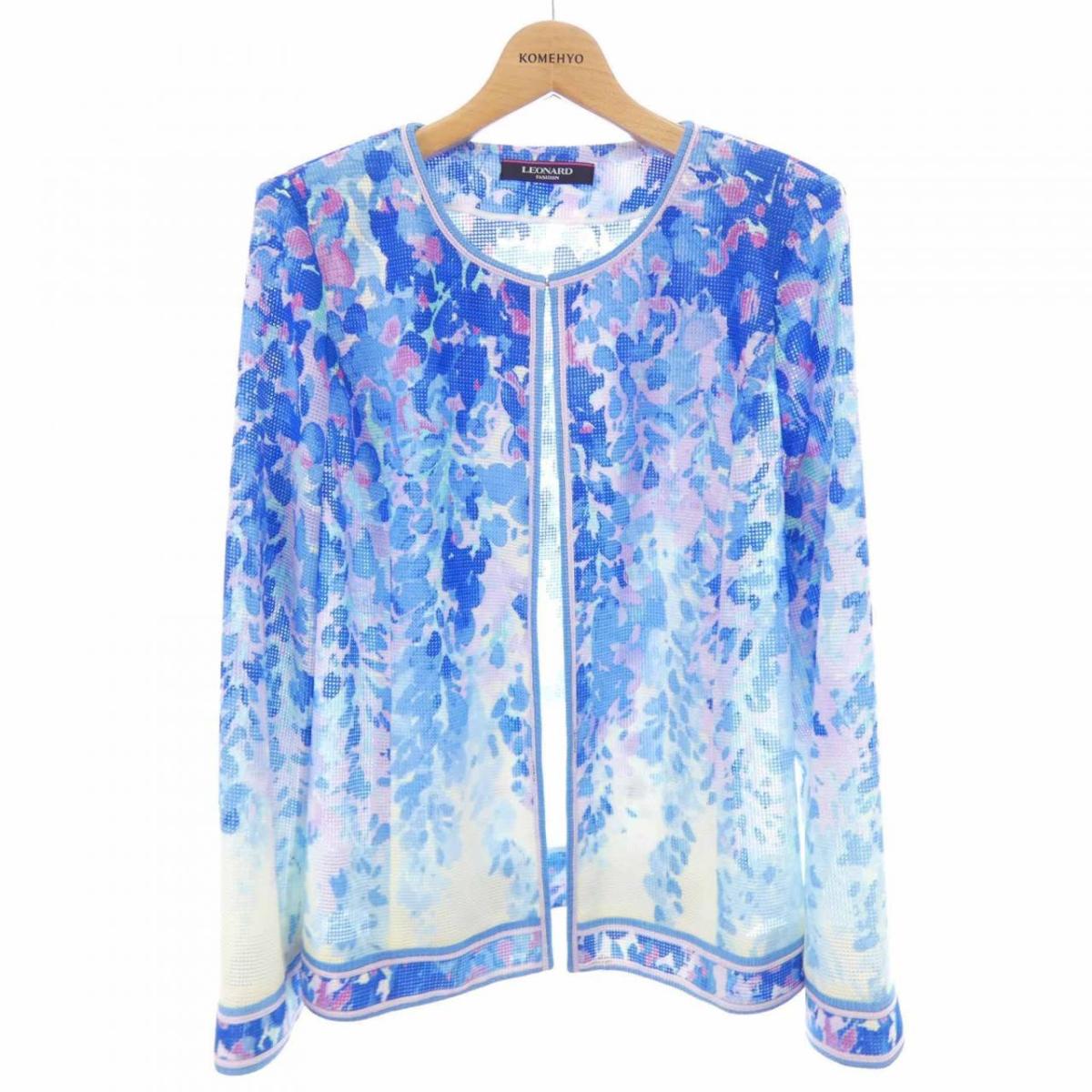 レオナールファッション LEONARD FASHION ノーカラージャケット【中古】