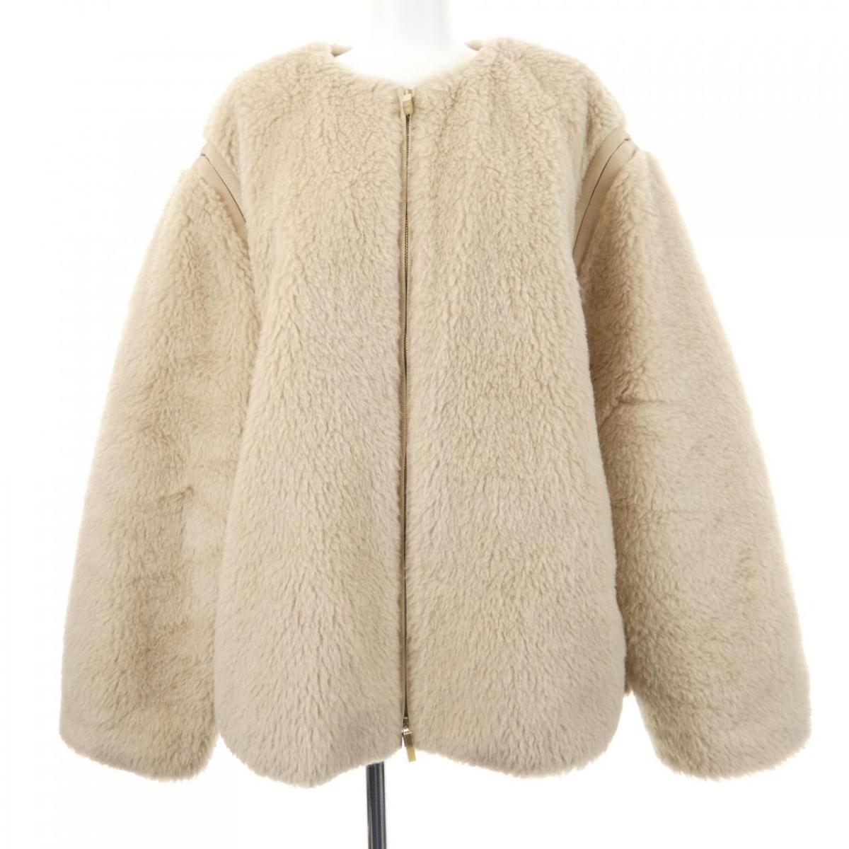 マックスマーラ Max Mara PANNO 108102 テディベア 否色合い上衣【中古】