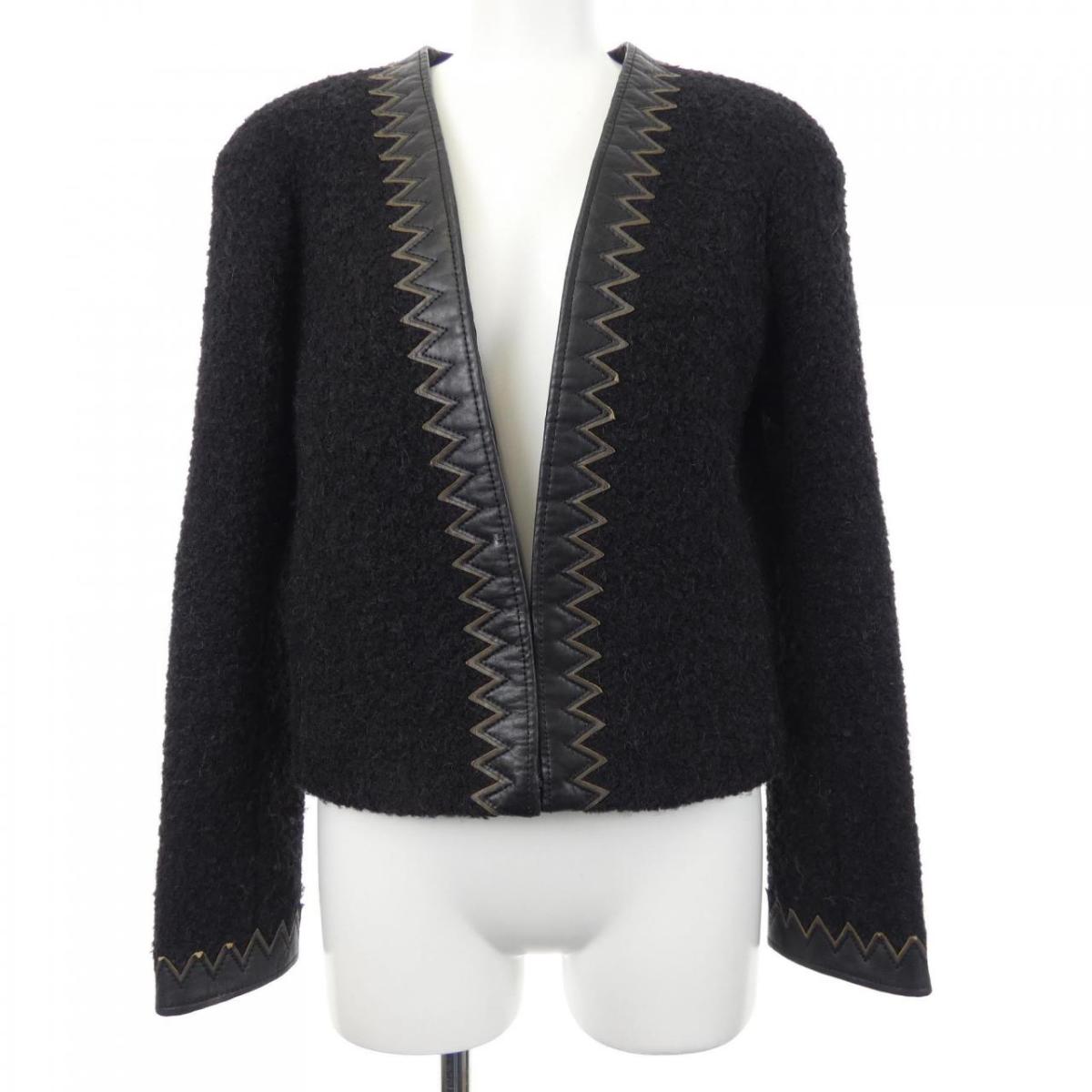 シャネル CHANEL P51899V36958 15A ノーカラージャケット【中古】｜KOMEHYO ONLINESTORE 店 135,300円