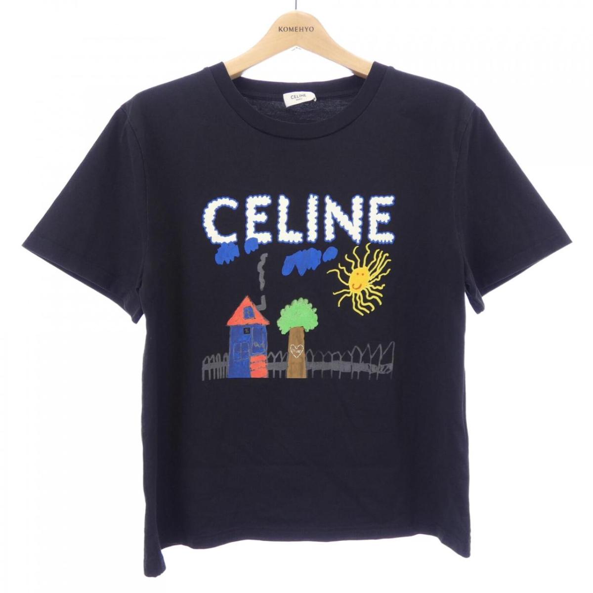 セリーヌ CELINE RX0BZ507Z 38ML Tシャツ【中古】