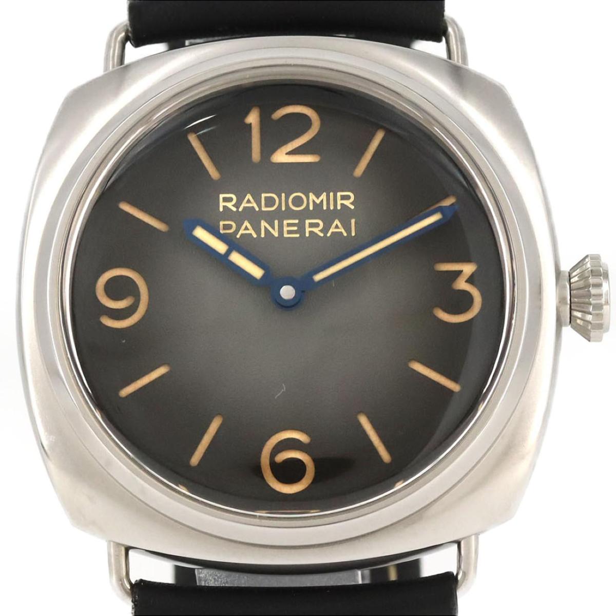 パネライ ラジオミールトレジョルニ PAM01334 SS 手巻【中古】