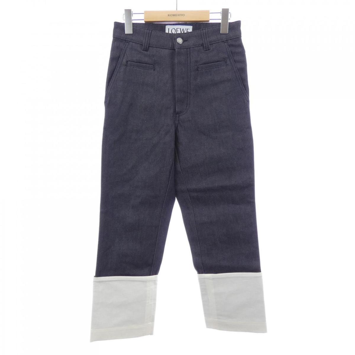 ロエベ LOEWE フィッシャーマンデニム D2292110UN デニム【中古】