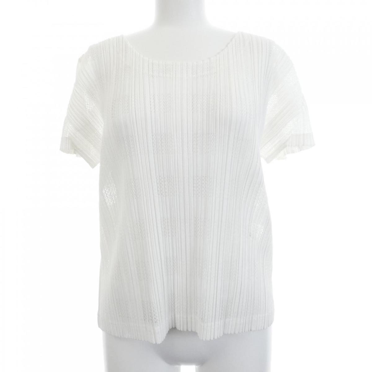 プリーツプリーズ PLEATS PLEASE メッシュチェック PP63-JK552 7561065 トップス【中古】
