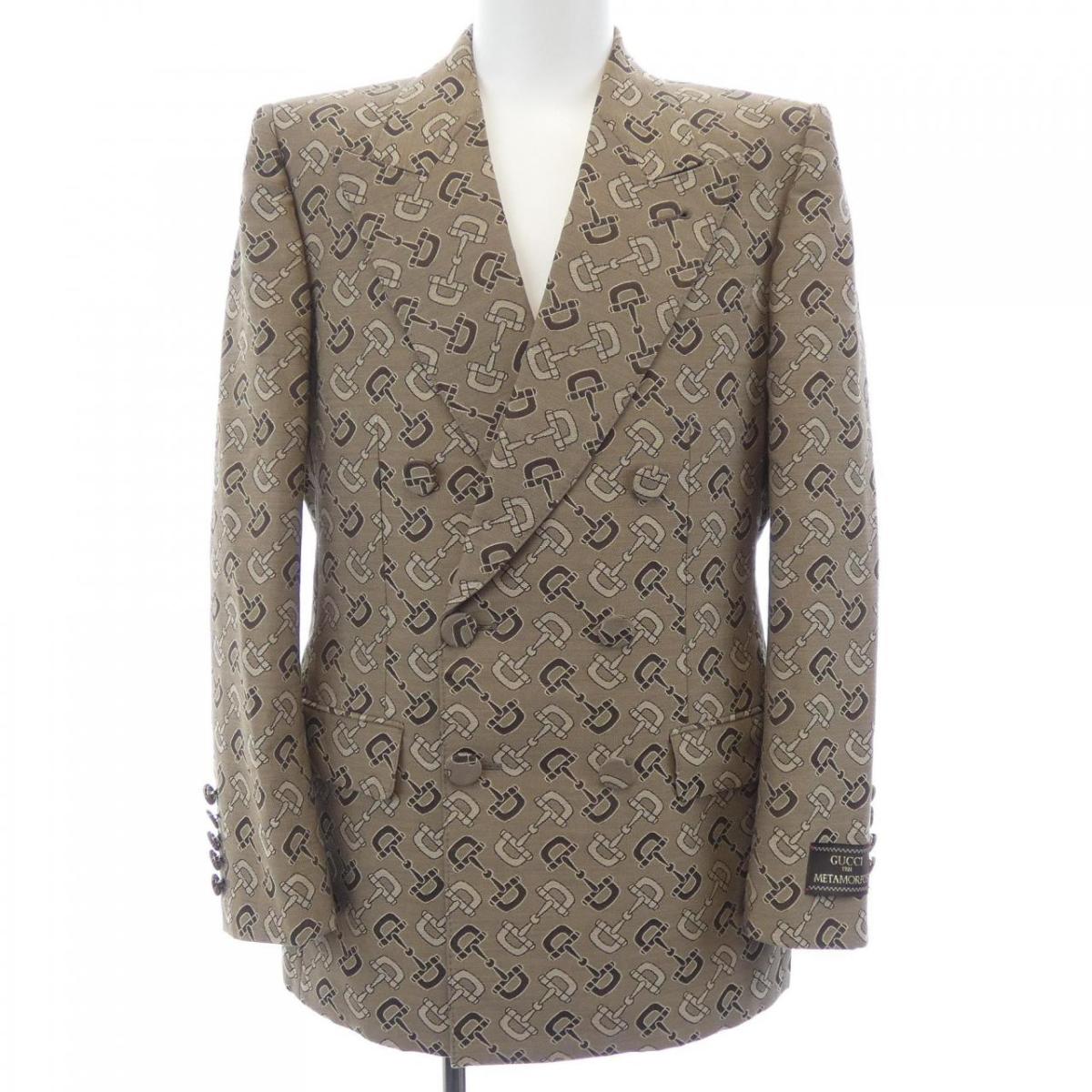 グッチ GUCCI マキシ ホースビット コットン ジャケット 705284 ZAKIV ジャケット【中古】