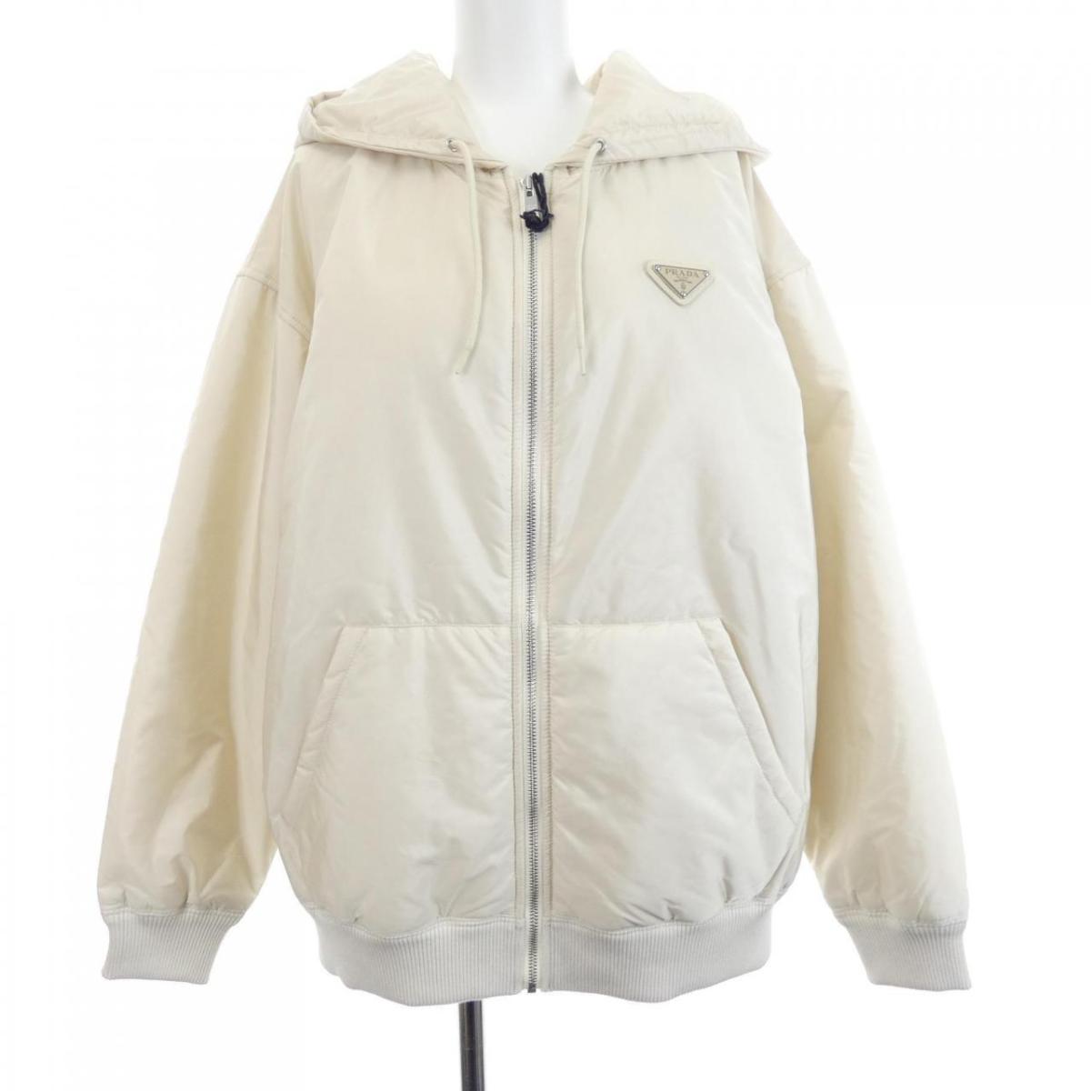 プラダ PRADA トライアングルロゴ 292212 SOOO 1WQ9 ジャケット【中古】